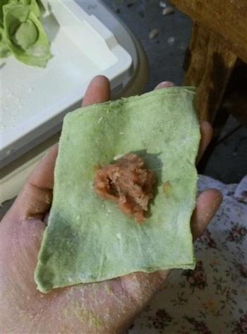 青菜汁馄钝怎么做，青菜汁馄钝怎么做好吃，青菜汁馄钝做法