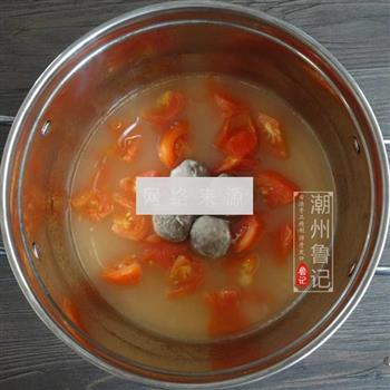 番茄牛丸汤怎么做，番茄牛丸汤怎么做好吃，番茄牛丸汤做法