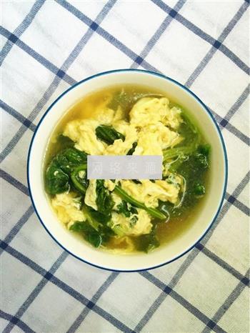 炝锅版菠菜鸡蛋汤怎么做，炝锅版菠菜鸡蛋汤怎么做好吃，炝锅版菠菜鸡蛋汤做法