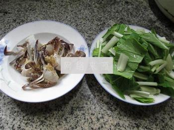螃蟹小白菜汤怎么做，螃蟹小白菜汤怎么做好吃，螃蟹小白菜汤做法