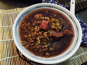 紫薯绿豆甜汤怎么做，紫薯绿豆甜汤怎么做好吃，紫薯绿豆甜汤做法