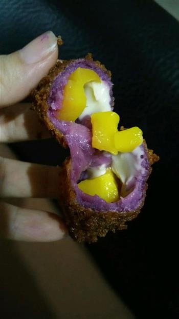 紫芋香芒流心包怎么做，紫芋香芒流心包怎么做好吃，紫芋香芒流心包做法