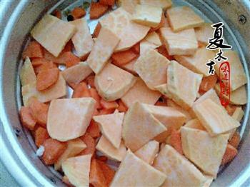胡萝卜红薯球怎么做，胡萝卜红薯球怎么做好吃，胡萝卜红薯球做法