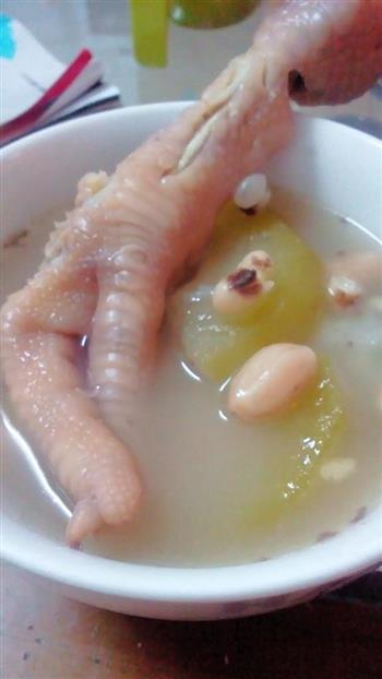 眉豆花生节瓜煲鸡脚怎么做，眉豆花生节瓜煲鸡脚怎么做好吃，眉豆花生节瓜煲鸡脚做法