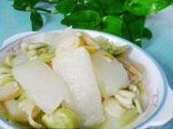 冬瓜笋炒蚕豆怎么做，冬瓜笋炒蚕豆怎么做好吃，冬瓜笋炒蚕豆做法