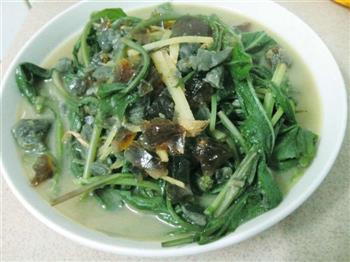 上汤野菜蒲公英怎么做，上汤野菜蒲公英怎么做好吃，上汤野菜蒲公英做法
