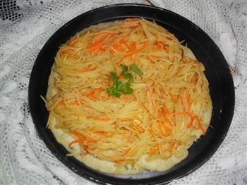 土豆丝蛋卷饼怎么做，土豆丝蛋卷饼怎么做好吃，土豆丝蛋卷饼做法