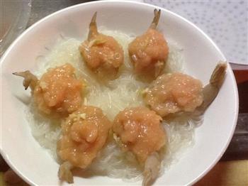 蒜蓉粉丝蒸仙贝鸡蓉虾球怎么做，蒜蓉粉丝蒸仙贝鸡蓉虾球怎么做好吃，蒜蓉粉丝蒸仙贝鸡蓉虾球做法