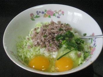 白菜咸肉末蛋饼怎么做，白菜咸肉末蛋饼怎么做好吃，白菜咸肉末蛋饼做法