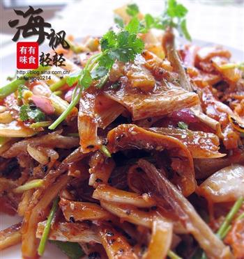 拌明太鱼干怎么做，拌明太鱼干怎么做好吃，拌明太鱼干做法