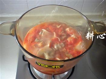 饺子茄汁汤怎么做，饺子茄汁汤怎么做好吃，饺子茄汁汤做法