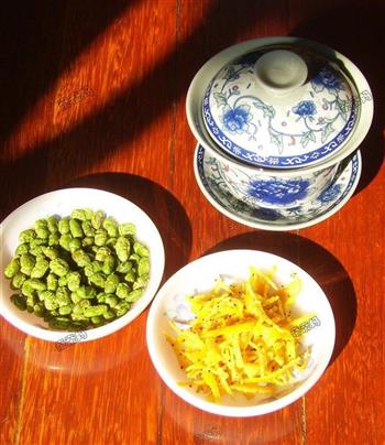 桔皮熏豆茶怎么做，桔皮熏豆茶怎么做好吃，桔皮熏豆茶做法