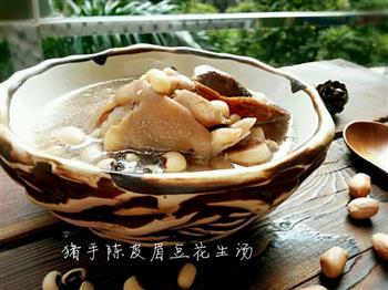 陈皮眉豆花生猪手汤怎么做，陈皮眉豆花生猪手汤怎么做好吃，陈皮眉豆花生猪手汤做法