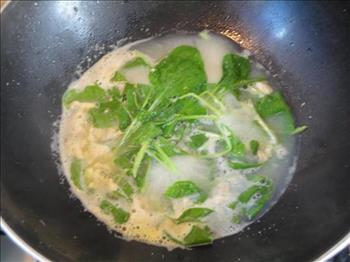 青菜豆丹汤怎么做，青菜豆丹汤怎么做好吃，青菜豆丹汤做法