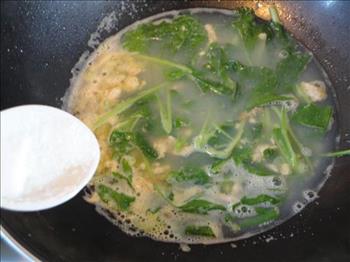 青菜豆丹汤怎么做，青菜豆丹汤怎么做好吃，青菜豆丹汤做法