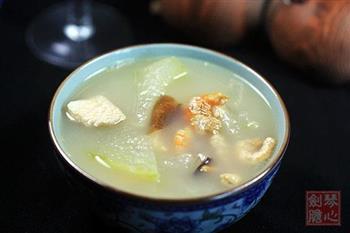 瑶柱虾米冬瓜汤怎么做，瑶柱虾米冬瓜汤怎么做好吃，瑶柱虾米冬瓜汤做法