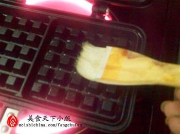 巧克力华夫饼怎么做，巧克力华夫饼怎么做好吃，巧克力华夫饼做法