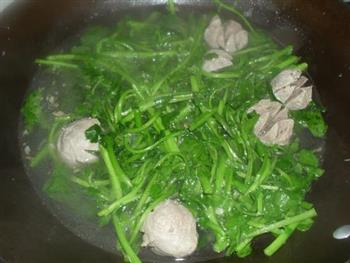 西洋菜牛肉丸汤怎么做，西洋菜牛肉丸汤怎么做好吃，西洋菜牛肉丸汤做法