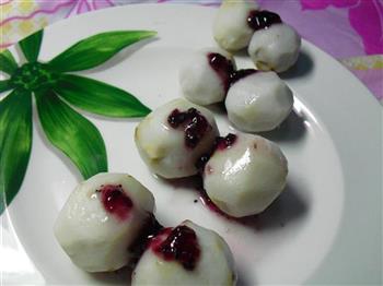 蓝莓芋头球怎么做，蓝莓芋头球怎么做好吃，蓝莓芋头球做法