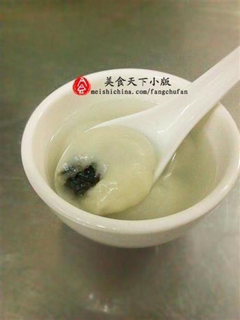 首乌黑芝麻汤圆怎么做，首乌黑芝麻汤圆怎么做好吃，首乌黑芝麻汤圆做法