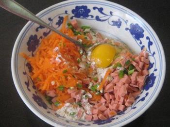 胡萝卜大麦粉蛋饼怎么做，胡萝卜大麦粉蛋饼怎么做好吃，胡萝卜大麦粉蛋饼做法