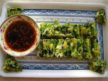 蘸水菠菜糕怎么做，蘸水菠菜糕怎么做好吃，蘸水菠菜糕做法