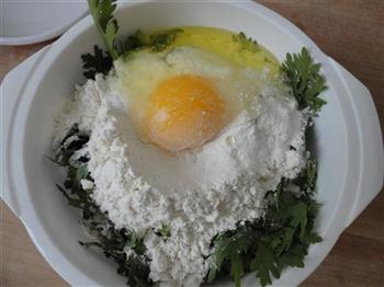 茼蒿饼怎么做，茼蒿饼怎么做好吃，茼蒿饼做法