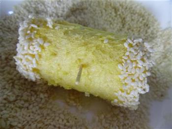 芝麻芋泥卷怎么做，芝麻芋泥卷怎么做好吃，芝麻芋泥卷做法