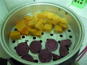 紫薯肉松团怎么做，紫薯肉松团怎么做好吃，紫薯肉松团做法