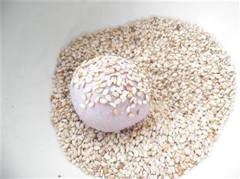 紫薯小麻团怎么做，紫薯小麻团怎么做好吃，紫薯小麻团做法