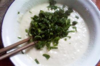 豆浆+豆渣青菜饼怎么做，豆浆+豆渣青菜饼怎么做好吃，豆浆+豆渣青菜饼做法