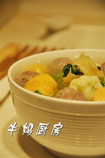 双蔬丸汤怎么做，双蔬丸汤怎么做好吃，双蔬丸汤做法