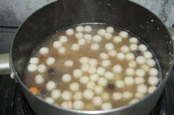 蜜豆小圆子怎么做，蜜豆小圆子怎么做好吃，蜜豆小圆子做法