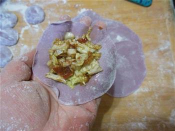紫薯白菜蒸饺怎么做，紫薯白菜蒸饺怎么做好吃，紫薯白菜蒸饺做法