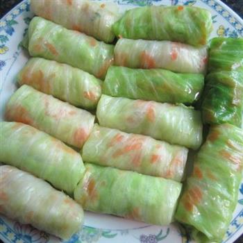 蚝油翡脆包菜卷怎么做，蚝油翡脆包菜卷怎么做好吃，蚝油翡脆包菜卷做法