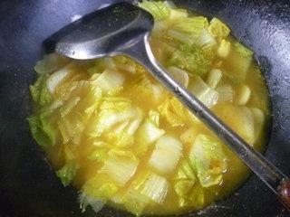 咖喱娃娃菜年糕汤怎么做，咖喱娃娃菜年糕汤怎么做好吃，咖喱娃娃菜年糕汤做法