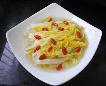 上汤枸杞白菜怎么做，上汤枸杞白菜怎么做好吃，上汤枸杞白菜做法