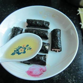 海苔肉末卷怎么做，海苔肉末卷怎么做好吃，海苔肉末卷做法