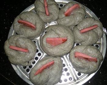 芝麻火腿包怎么做，芝麻火腿包怎么做好吃，芝麻火腿包做法