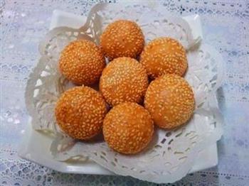 奶香芝麻球怎么做，奶香芝麻球怎么做好吃，奶香芝麻球做法