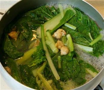小白菜蚬子汤怎么做，小白菜蚬子汤怎么做好吃，小白菜蚬子汤做法