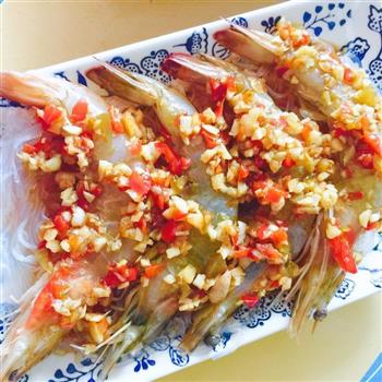 蒜蓉开背蒸虾怎么做，蒜蓉开背蒸虾怎么做好吃，蒜蓉开背蒸虾做法