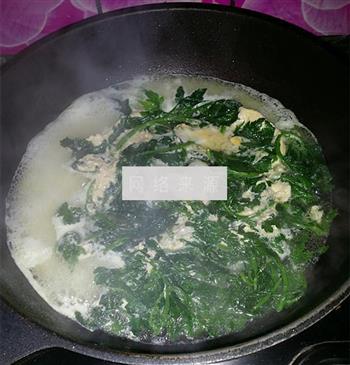 菊花叶鸡蛋汤怎么做，菊花叶鸡蛋汤怎么做好吃，菊花叶鸡蛋汤做法