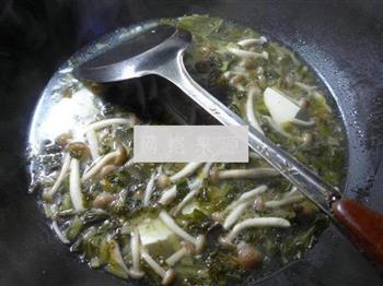 雪菜蟹味菇豆腐汤怎么做，雪菜蟹味菇豆腐汤怎么做好吃，雪菜蟹味菇豆腐汤做法