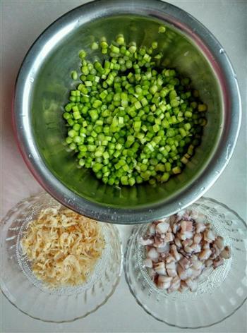卷饼版蒜苔炒鱿鱼沫怎么做，卷饼版蒜苔炒鱿鱼沫怎么做好吃，卷饼版蒜苔炒鱿鱼沫做法