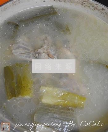 韭葱鸡骨高汤怎么做，韭葱鸡骨高汤怎么做好吃，韭葱鸡骨高汤做法