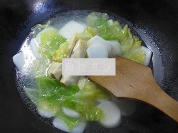 圆白菜面结年糕汤怎么做，圆白菜面结年糕汤怎么做好吃，圆白菜面结年糕汤做法