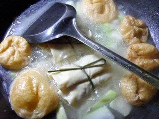 油面筋肉面结夜开花汤怎么做，油面筋肉面结夜开花汤怎么做好吃，油面筋肉面结夜开花汤做法