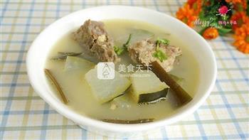 海带冬瓜腔骨汤怎么做，海带冬瓜腔骨汤怎么做好吃，海带冬瓜腔骨汤做法