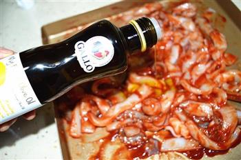 披萨酱烤鱿鱼怎么做，披萨酱烤鱿鱼怎么做好吃，披萨酱烤鱿鱼做法